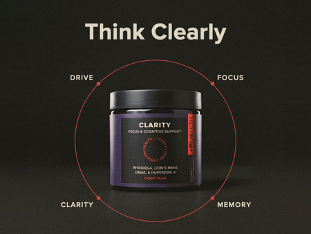 drive, focus, clarity, and memory supplement support